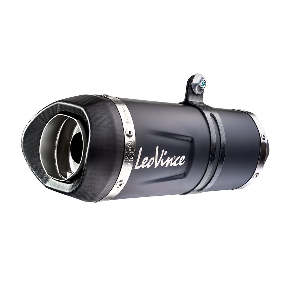 Escape completo acero inox LV ONE EVO edición negro Yamaha MT-07 / FZ-07 17-20